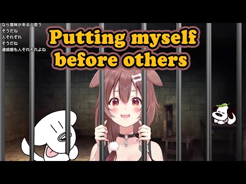 Korone changes her mindset about doing things for other people [hololive] [ENG sub]