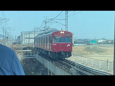 BH8編成網干出場試運転