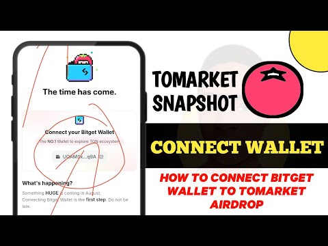 How to connect Bitget Wallet to Tomarket Airdrop || Tomarket Snapshot September 2