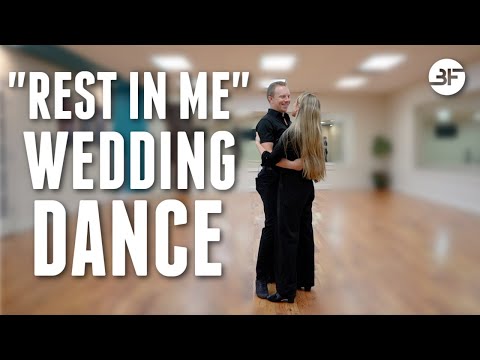 Wedding First Dance Choreography for Beginners |  "Rest In Me" Wedding Dance