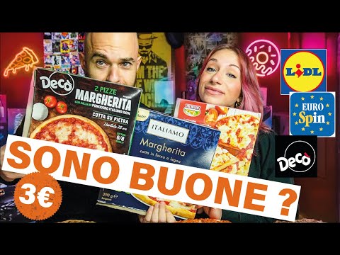 PIZZE da SUPERMERCATO a 3 € | SONO TERRIBILI ?