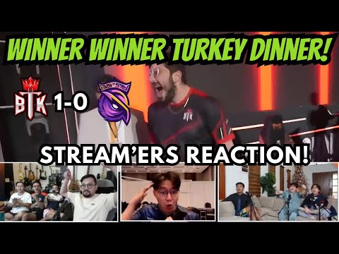 BTK Defeats The Turkish Champions S2G!  Streamer's Reaction!