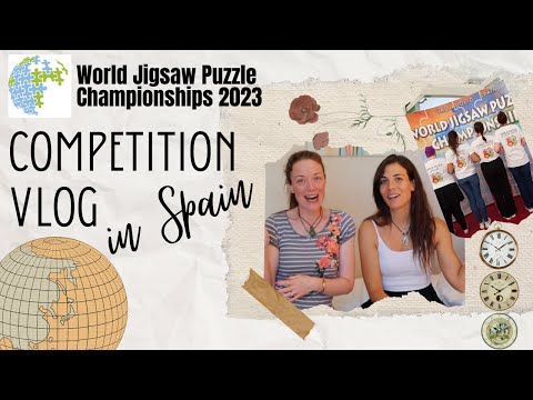 My Thoughts on the World Jigsaw Puzzle Championships with Janette - A Competition Vlog