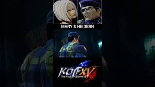 MARY & HEIDERN INTRO//マリー ハイデルン 掛け合い【KOF15 XV】