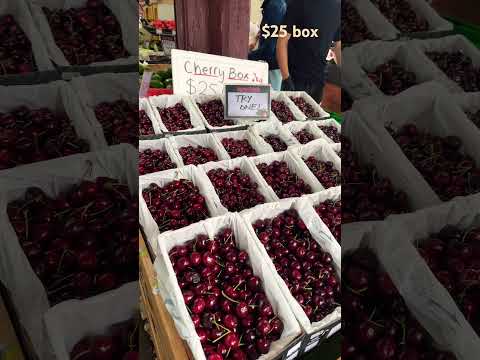 14 December 2024 Cherry Queen Victoria Market