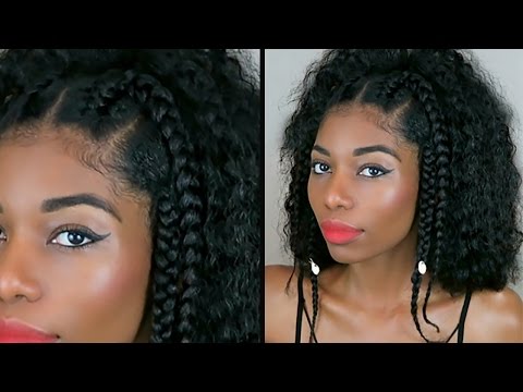 NATURAL HAIRSTYLE: CHILLI INSPIRED LOOK