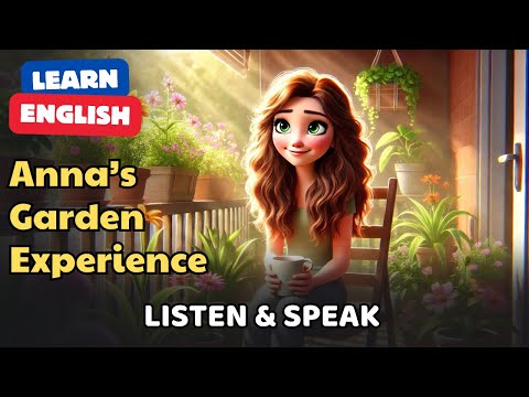 Anna’s Garden Experience  | Improve Your English | English Listening Skills - Speaking Skills