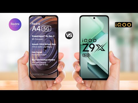 Redmi A4 5g vs IQOO Z9x 5g || Full Comparison