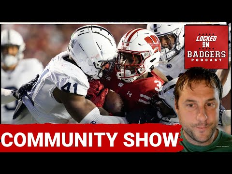 Wisconsin Badgers football community show following the Penn State loss. Does UW have a QB problem?