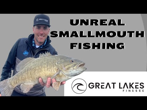 Amazing Day of Smallmouth Fishing with Great Lakes Finesse!