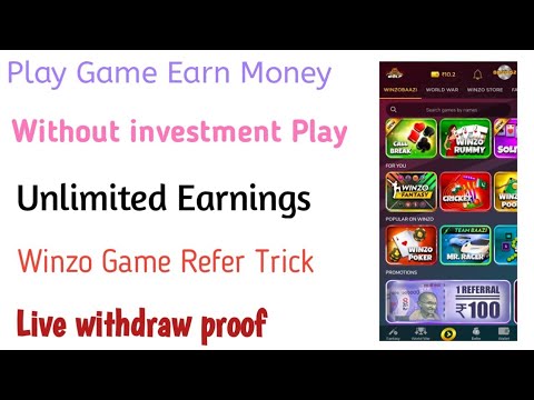 Winzo App Unlimited Refer Trick In Tamil