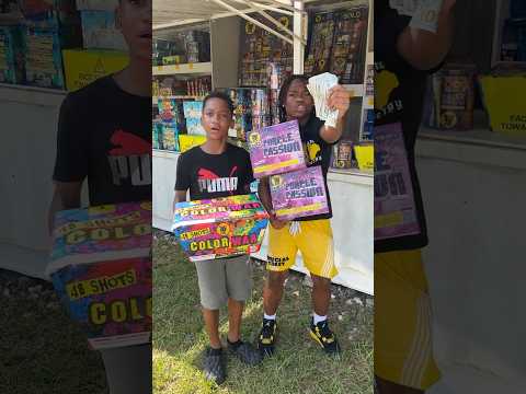 Dad gets mad after kids steal his money to buy fireworks #shorts