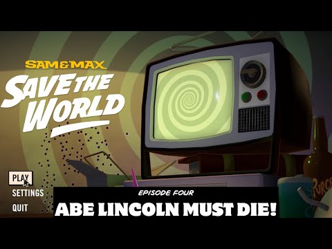 Sam & Max Remaster S1 Ep4 Abe Lincoln Must Die 🍿 Movie Edit Playthrough