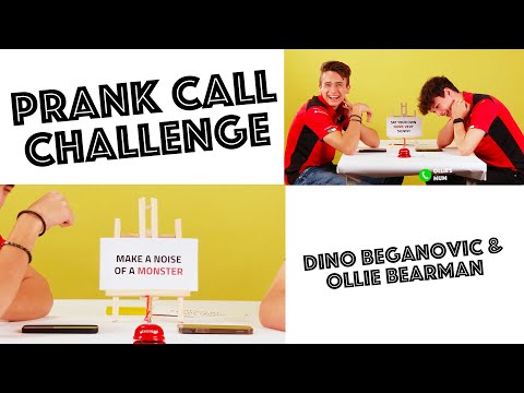 Prank call Challenge with Dino & Ollie