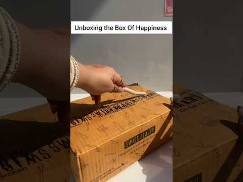 Unboxing the Box Of Happiness 🤌 | Swiss Beauty Cosmetics #unboxingmakeup #makeupshorts