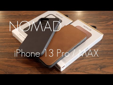 NOMAD Modern Leather Case - iPhone 13 Pro / Max - Hands On Review