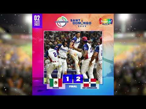 Final Dominicana VS México SERIE DEL CARIBE