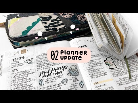 February 2023 Planner Update | Hobonichi & Bullet Journal