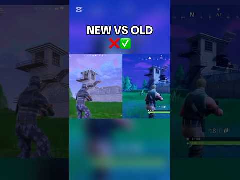 New vs Old #fortniteog #fortnite #fortnitebr #fortniteclips #gaming #fyp #mrlucky