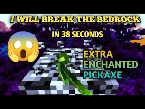 Can I Break Bedrock in Minecraft #bedrock