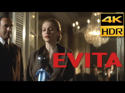 Evita (1996) • "Don't Cry For Me Argentina" Madonna • 4K HDR & HQ Sound