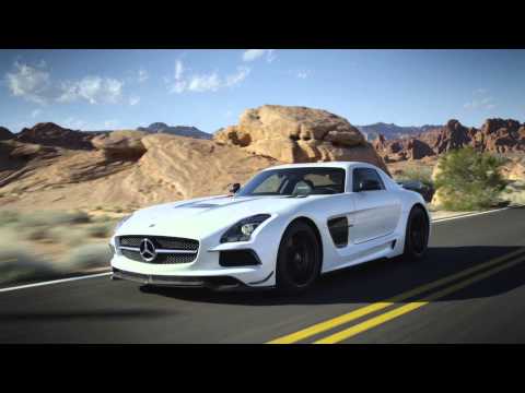 Mercedes SLS AMG Black Series trailer