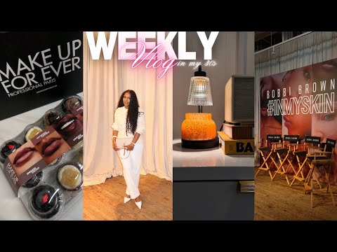 WEEKLY VLOG in MY 30s | AMAZON HAULS, LV SPEEDY BAG CHARMS, #NYFW, MOVIE DATE, LIVING ROOM REFRESH