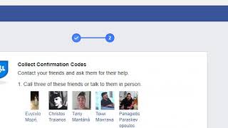 facebook account recover 2017  Collect Confirmation Codes     HELP PLIZZ