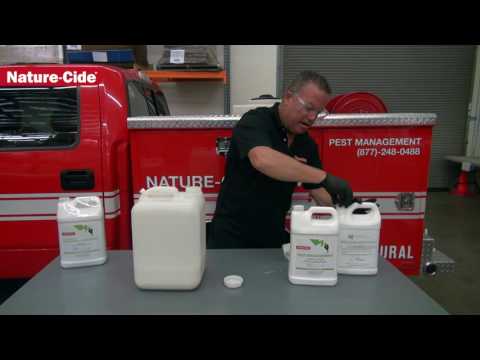 Mixing Nature-Cide Pest Management with Residex XP Polymer