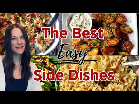 ⭐4 EASY Side Dish RECIPES | NEW and DIFFERENT best SIDE DISHES⭐