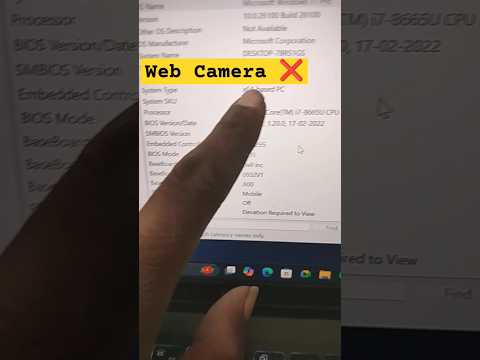 Dell Latitude 5300 Series Laptop Web Camera Not Working Problem#macnitesh#keyboardtricks#2024short