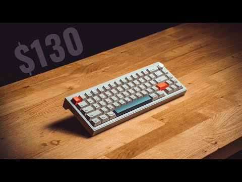 This pre-assembled aluminum keyboard has some insane specs for the price!