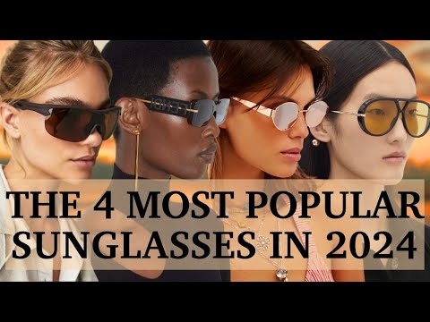 Trendy sunglasses Summer 2024 │Eyewear trends 2024