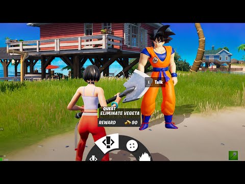 TROLLING YouTubers WITH GOKU in Fortnite..!