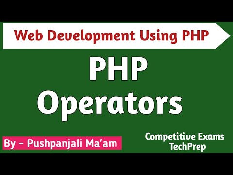 Lec - 1.5 PHP Operators in Hindi || Operators in PHP