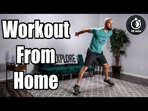 Awesome 30-Min At Home Workout - No Equipment! (Follow Along)