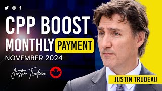 Canada Pension Boost!  Massive Double CPP Raise in November 2024 – Retirees, This Is Big!