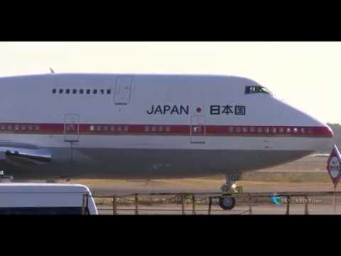 " 退役まで残りわずか!! 政府専用機747のウェイクタービュランスを見た!! " Japan Air Self-Defense Boeing747-400 20-1102