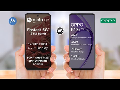 Moto G35 5g vs Oppo K12x 5g || Full Comparison