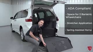 Wheelchair Accessible | Toyota Sienna Superwide | Commercial Conversion Demonstration