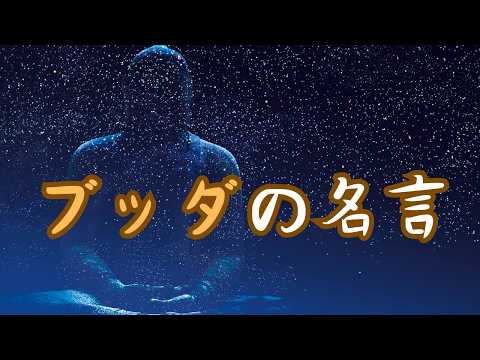 ブッダの名言｜[初心者なりに朗読しました]退屈になり安眠できます