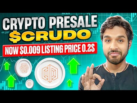 New Crypto Presale Crudo Buy Now