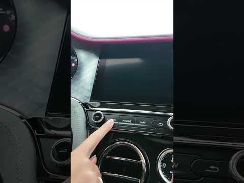 💡Three-way screen / decor / gauges rotation of the updated Bentley Continental GT Speed