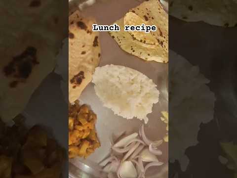 Sabji, roti, Dal, rice 🍚 recipe #easyrecipe #homemade #gujaratifood #subscribe kijiye