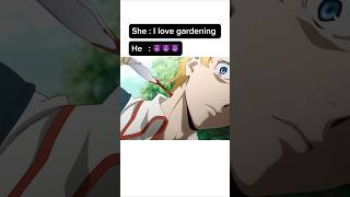 When your crush loves gardening 🤣 #anime #animeedit #amv #animegif #amv #amvedit #bungostraydogs