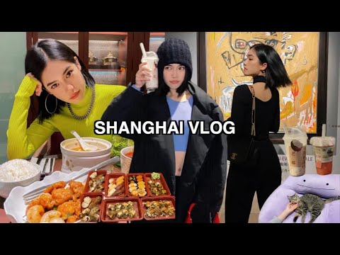 living in shanghai | art, thai food, ring unboxing, new beverage shop, workout, sushi night etc.