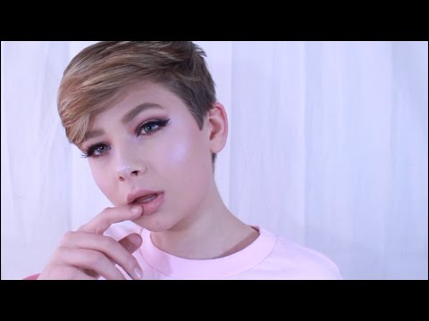 MONOCROMATIC PURPLE GLOW MAKEUP TUTORIAL