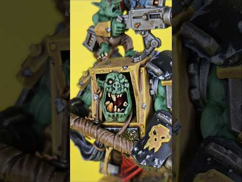 Da Broken Toof Tribe - Ork Warboss in Mega Armor #orks #orks40k #orks10thedition