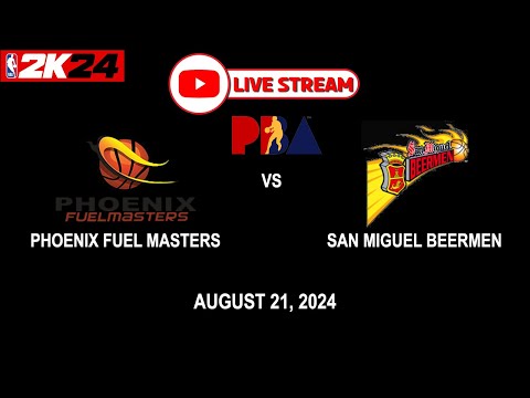 LIVE NOW! PHOENIX FUEL MASTER vs SAN MIGUEL BEERMEN | PBA SEASON 49 | August 21, 2024 | CPU vs CPU