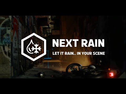 Next Rain || Blender Rain & Snow generator addon